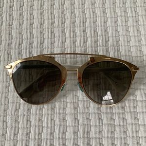 Dior Reflected Sunglasses in Rose Gold